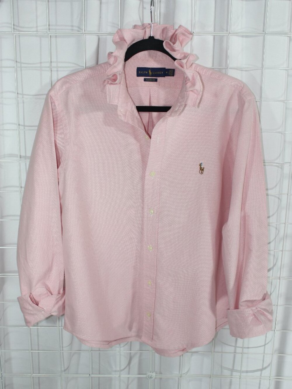 Ralph Lauren Ruffle Collar Shirt